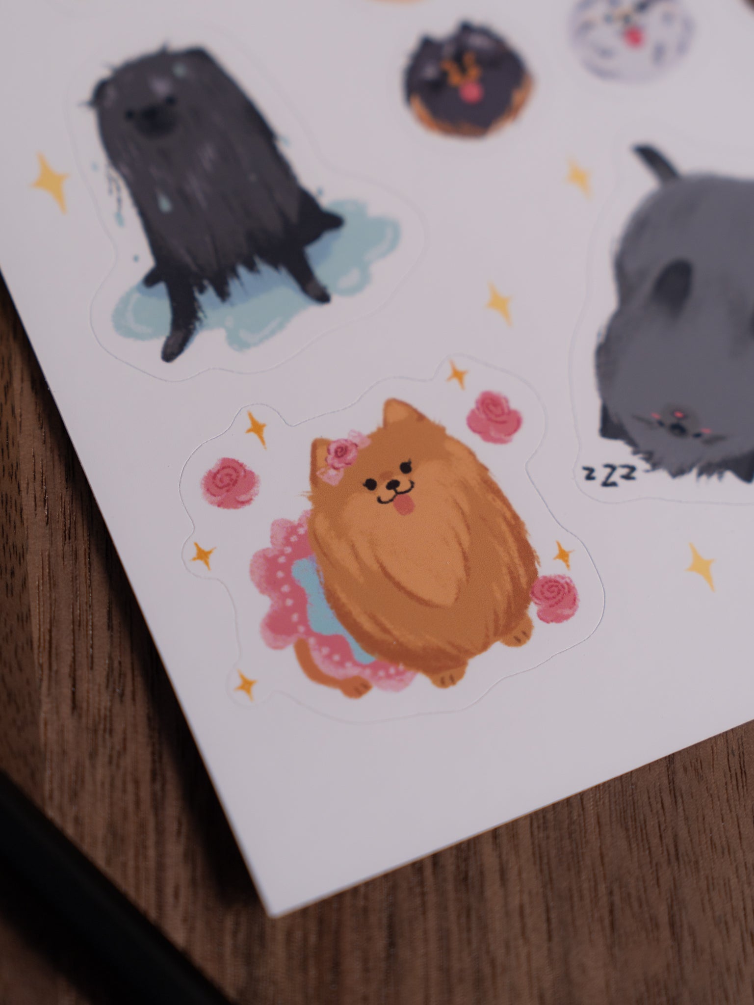 Sticker Sheet | Team Pomeranian