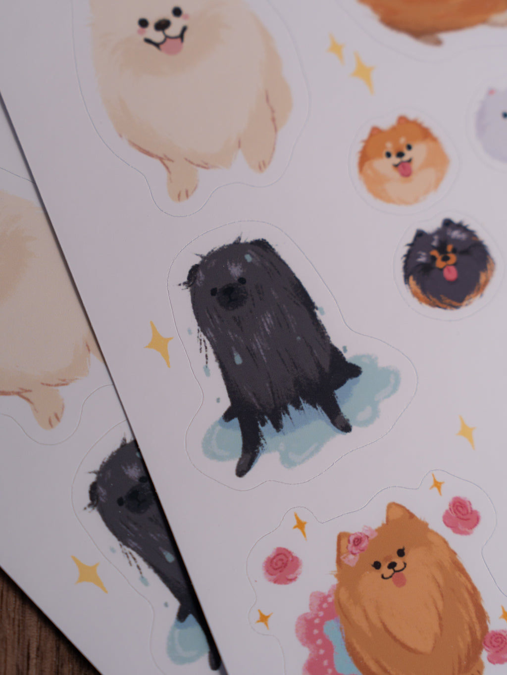 Sticker Sheet | Team Pomeranian
