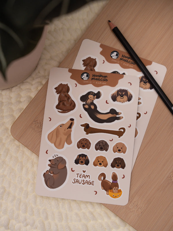 Sticker Sheet | Team Doxie