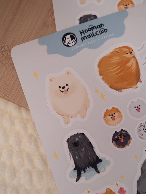 Sticker Sheet | Team Pomeranian