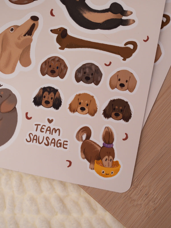 Sticker Sheet | Team Doxie