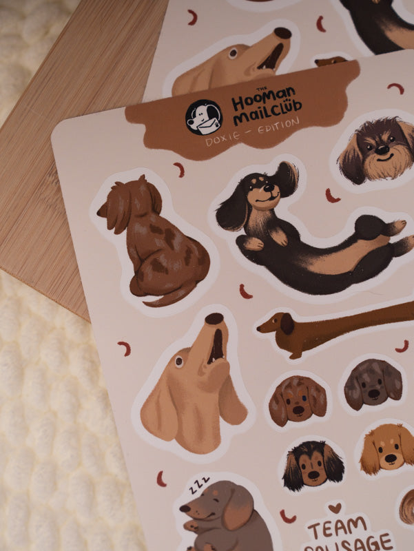 Sticker Sheet | Team Doxie