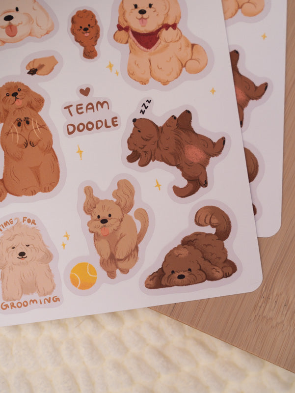 Sticker Sheet | Team Doodle